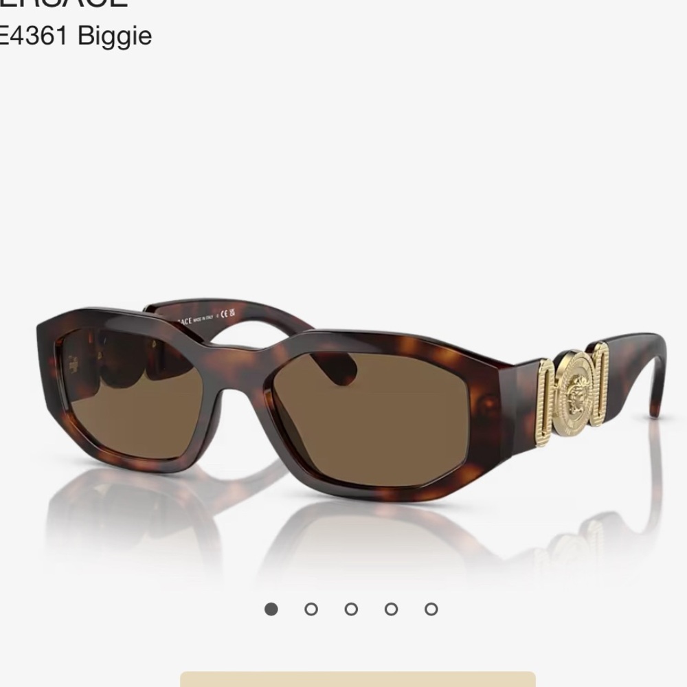 Versace sunglasses & case